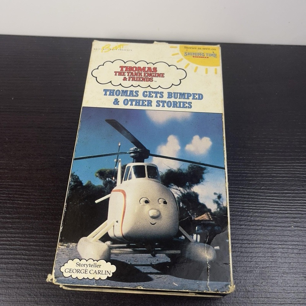 Thomas The Tank Engine & Friends Thomas Gets Bumped VHS Tape 1992 Train Cartoon - Picture 3 of 5